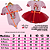Conjunto Body Moranguinho com Saia de Tule - Imagem 8