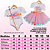 Conjunto Body Paetê Squishy com Saia de Tule - Imagem 8