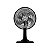Ventilador de Mesa Ventisol Turbo 6P 30cm Preto - Imagem 1
