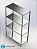 Estante perfurada AÇO INOX 430 - 4 planos - 1000mm x 400mm x 1500mm - Imagem 1