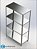Estante Lisa AÇO INOX 430 - 4 planos - 2000mm x 400mm x 1500mm - Imagem 1