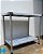 Mesa bancada de Inox com prateleira 1,0X0,70X0,90 - Imagem 2