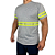 Camiseta Faixa Refletiva Uniforme Construção Rodovia Obra - Imagem 6