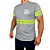 Camisetas manga curta  Fita Refletiva Logo Marca Personalizada - Imagem 6