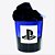 KIT MANTA COM BALDE LOGO PLAYSTATION - Imagem 1