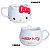 Caneca Hello Kitty 3D 550ml - Imagem 2