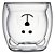 Copo 3D Urso Borossilicato 220ml - Imagem 1