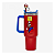 Copo Térmico Tumbler Super Mario Bros com Pingente Inox  1,15l - Imagem 2