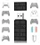 Adaptador 8bitdo v2 para nintenro switch - Imagem 1