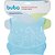 Babador de Silicone com Pega Migalhas Buba Safari Azul - Imagem 1