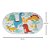 Tapete De Banho Infantil Antiderrapante Buba Dino Colorido - Imagem 3