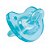 Chupeta de Silicone Chicco Physio Soft Azul 6-12m - Imagem 1