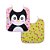Kit 2 Babadores Incomfral Pinguim - Imagem 1