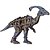 Quebra Cabeça 3D Parasaurolophus Brincadeira de Criança 39 peças - Imagem 2