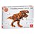 Quebra Cabeça 3D Tyrannosaurus Rex Brincadeira de Criança 51 peças - Imagem 1