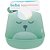 Babador em Silicone com Pega Migalhas Gumy Buba Verde - Imagem 3