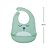 Babador em Silicone com Pega Migalhas Gumy Buba Verde - Imagem 2
