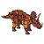 Quebra Cabeça 3D Triceratops Brincadeira de Criança 52 peças - Imagem 2