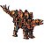 Quebra-Cabeça 3D  Stegosaurus Brincadeira de Criança 70 peças - Imagem 2