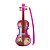 Violino Princesas Da Disney Toyng Rosa - Imagem 1