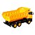 Caminhão Strong  Caçamba Basculante Nig Brinquedos Amarelo - Imagem 2