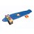 Skate Infantil Cruiser Radical Brinquemix  Azul - Imagem 1