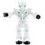 Robô Musical BBR Toys Com Luz e Som Branco Battle Robotics - Imagem 3
