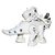 Dinossauro Robô BBR TOYS Triceratops Anda Com Som e Luz Battle Robotics - Imagem 2