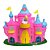Castelo Judy Princesa Samba Toys Rosa - Imagem 2