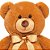 Urso Charles Chic Caramelo Buba 42cm - Imagem 3