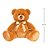 Urso Charles Chic Caramelo Buba 42cm - Imagem 4