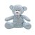 Urso Estampado Zip Toys Azul - Imagem 1