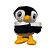 Pulseira Pelúcia Bate e Fecha Abraço Apertado Toyng  Playfull Pets Pinguim - Imagem 1