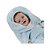 Cobertor Baby Sac Jolitex Com Relevo Azul 80cm x 90cm - Imagem 1
