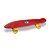Skate Infantil Cruiser Radical Brinquemix Vermelho - Imagem 1