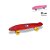 Skate Infantil Cruiser Radical Brinquemix Vermelho - Imagem 2