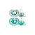 2 Chupetas Ultra Air  Philips Avent Coala e Dinossauro 18m+ - Imagem 1