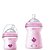 Kit Mamadeiras Step Up Chicco 150ml e 330ml Rosa - Imagem 1