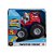 Carro Monster Truck Mattel Twisted Tredz Rodger Dodger - Imagem 1