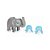 Patrulha Canina Marshall, Skye e Elefante Jungle Pups Sunny - Imagem 4