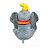 Pelúcia Dumbo Disney Original 35cm Mattel - Imagem 3