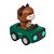 Carrinho De Brinquedos Animal Racing Verde Buba - Imagem 1