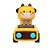 Carrinho De Brinquedos Animal Racing Amarelo Buba - Imagem 2