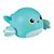 Brinquedo De Banho Baleia Buba Azul - Imagem 1