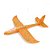 Avião Lançador Planador Infantil Zoop Toys Laranja Com Luz - Imagem 1