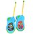 Walkie Talkie Infantil Hot Wheels Candide Azul e Verde - Imagem 2