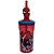 Copo Com Canudo Yangzi 360ml Homem Aranha - Imagem 1