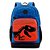 Mochila De Costas College Dino Xeryus 12201 Azul e Vermelho - Imagem 1