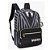 Mochila De Costas Escolar Wandinha Preta Luxcel - Imagem 2