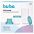 Kit 6 Potes Para Armazenar Leite Materno 180ml Buba - Imagem 1